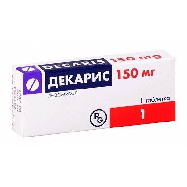 Декарис таблетки 150мг от компании Admi - фото 1