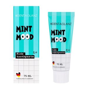 #DENTAGLANZ Детская зубная паста Mint Mood Kids Toothpaste