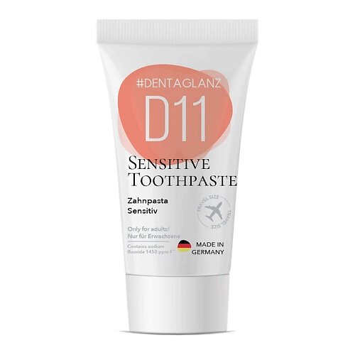 #DENTAGLANZ Зубная паста D11 Sensitive Toothpaste