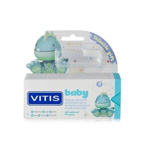 DENTAID Зубная паста-гель VITIS baby 0+ детская + силиконовый напальчник 30.0