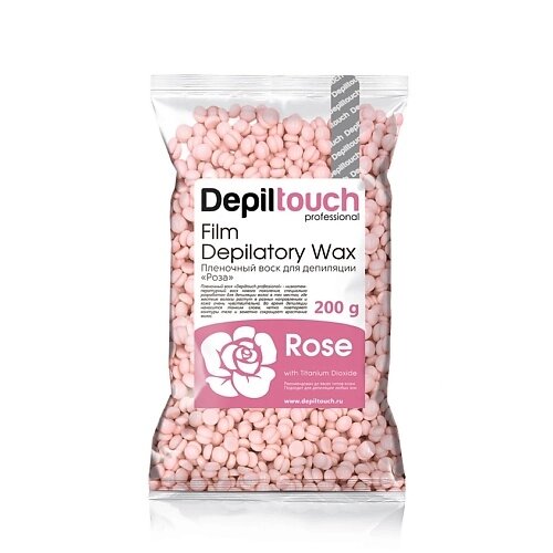 DEPILTOUCH PROFESSIONAL Воск пленочный воск с ароматом розы Film Depilatory Wax