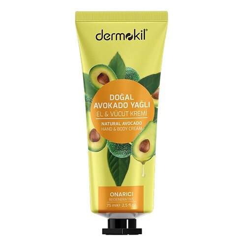 DERMOKIL Крем для рук и тела с экстрактом авокадо Natural Avocado Hand and Body Cream от компании Admi - фото 1