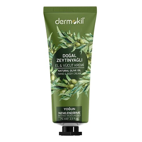DERMOKIL Крем для рук и тела с оливковым маслом Natural Olive Oil Hand and Body Cream от компании Admi - фото 1