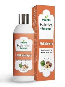 DESTEK Шампунь с маслом ореха макадамии для светлых волос, увлажнение, питание, бережный уход 330.0