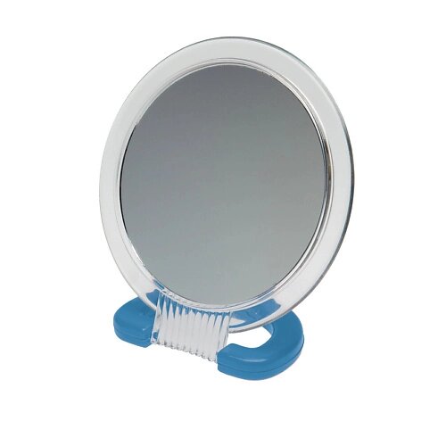 DEWAL BEAUTY Зеркало настольное на пластиковой подставке 23x15,4 от компании Admi - фото 1