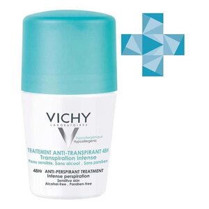 Дезодорант шариковый регулирующий избыточное потоотделение 48 часов Vichy/Виши 50мл