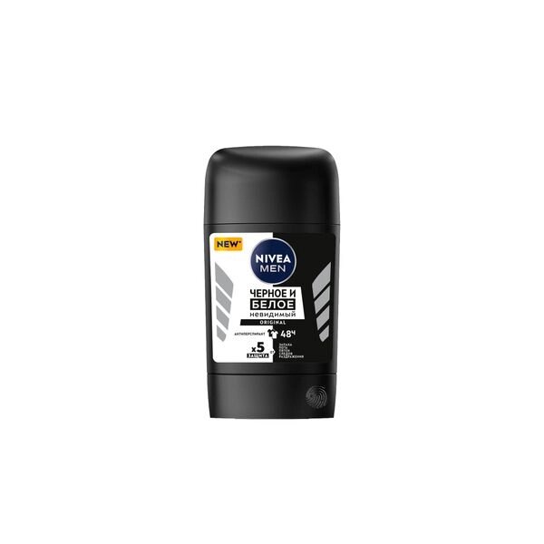 Дезодорант стик невидимый черное и белое Men Original Nivea/Нивея 50мл (83134) от компании Admi - фото 1