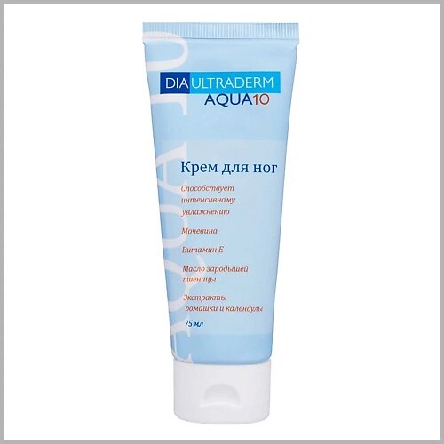 Diaultraderm крем для ног AQUA 10 75.0