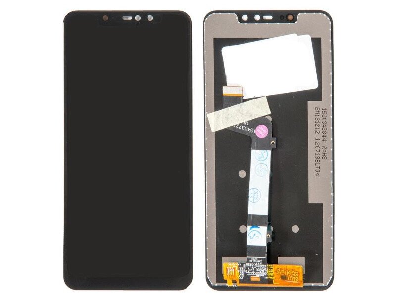 Дисплей RocknParts для Xiaomi Redmi Note 6 Pro в сборе с тачскрином Black 667124 от компании Admi - фото 1