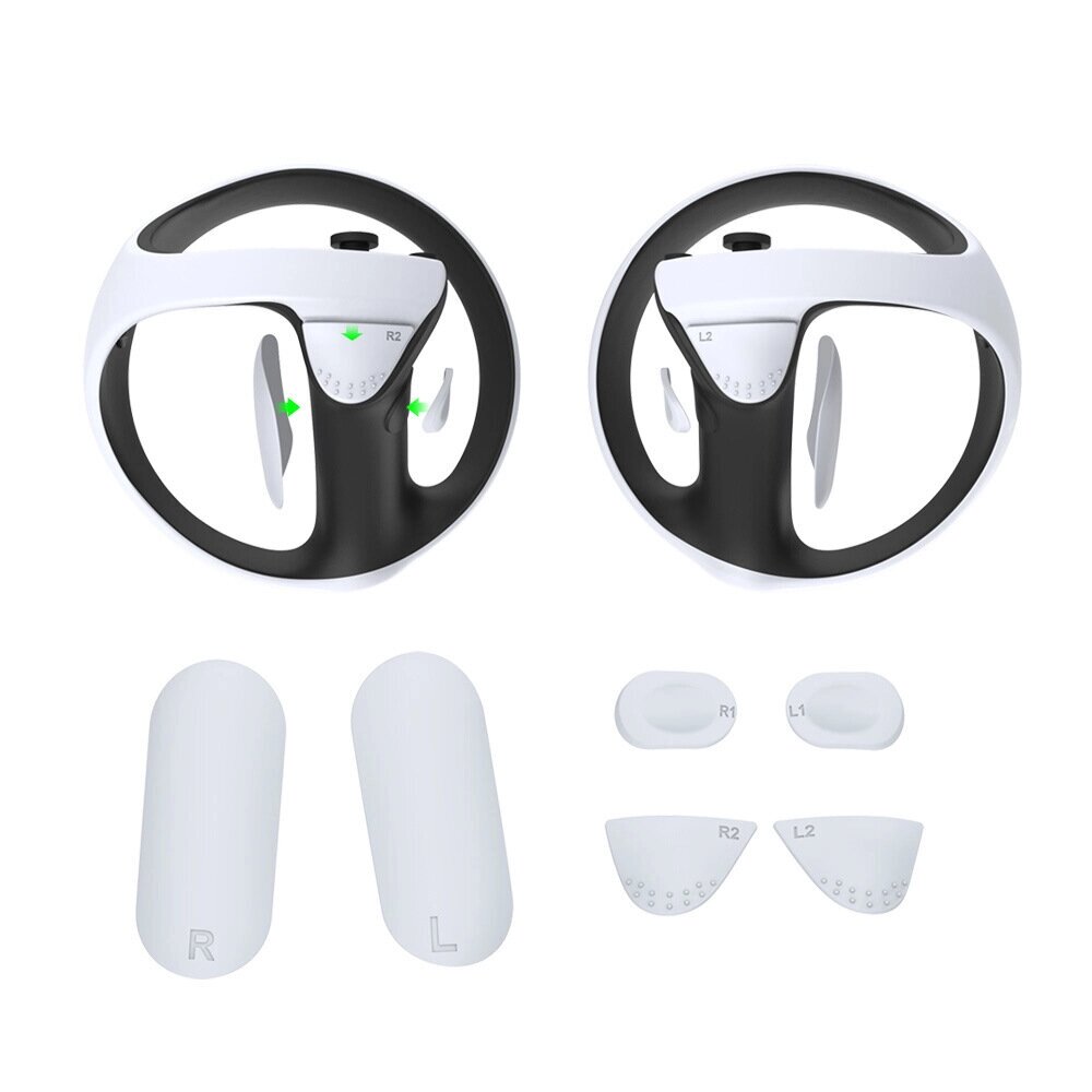 Для PS5 VR2 Геймпад противоскользящая Силиконовый защитная накладка для рукоятки/кнопки от компании Admi - фото 1