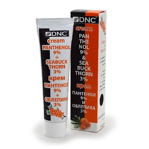 DNC Крем для лица и тела пантенол и облепиха Cream Panthenol + Seabuck Thorn