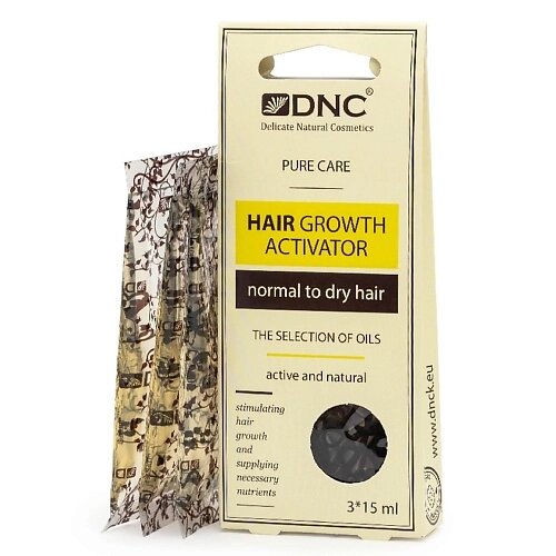 DNC Масло-активатор роста для сухих и нормальных волос The Selection of Oils Hair Growth Activator от компании Admi - фото 1
