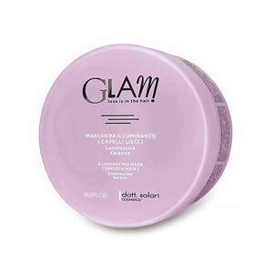 DOTT. solari cosmetics маска для гладкости и блеска волос GLAM smooth HAIR 500.0