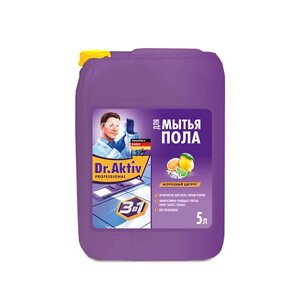 DR. AKTIV PROFESSIONAL Средство для мытья пола Морозный цитрус 5000
