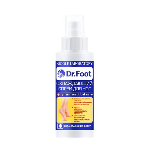 DR. FOOT Охлаждающий спрей для ног 100.0 от компании Admi - фото 1