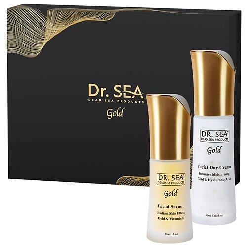 DR. SEA Подарочный набор GOLD «СИЯЮЩАЯ КОЖА» / GIFT GOLD BOX «RADIANT SKIN» от компании Admi - фото 1