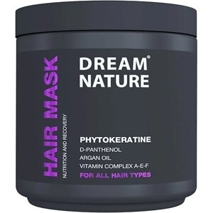 DREAM NATURE Маска для волос питание и восстановление 500.0