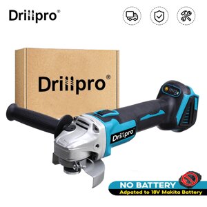 Drillpro 800 Вт с регулируемой скоростью Бесколлекторный Угловая шлифовальная машина 100 мм/125 мм электрическая шлифова