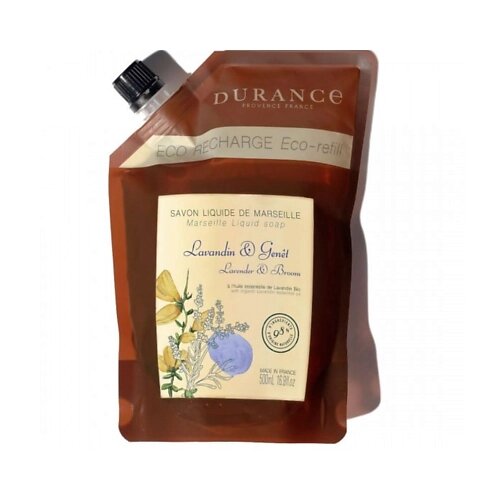 DURANCE Марсельское мыло сменный блок Лаванда и травы Прованса Lavender & Broom 500 от компании Admi - фото 1