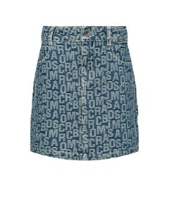 Джинсовая юбка со сплошным лого Marc Jacobs (The)
