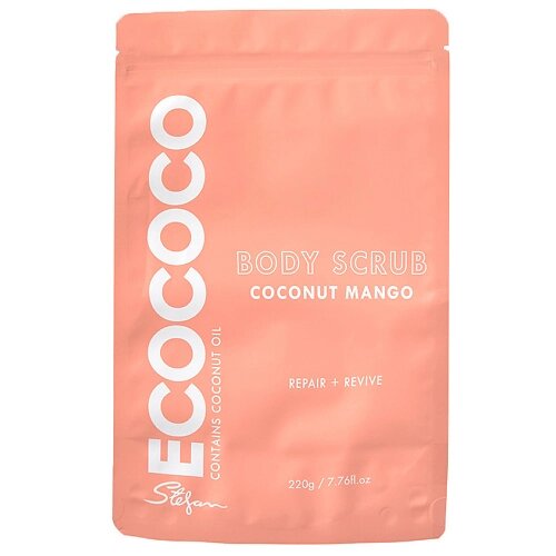 ECOCOCO Скраб для тела для восстановления Манго и Кокос Body Scrub Coconut Mango от компании Admi - фото 1