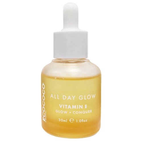 ECOCOCO Сыворотка для лица с витамином E для сияния All Day Glow Vitamin E