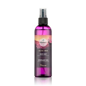 ECOCRAFT Спрей для тела Свежесть и увлажнение Алтайский ирис Altai Iris Body Mist