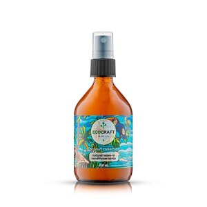 ECOCRAFT Спрей для волос Кокосовая коллекция Coconut Collection Natural Leave-In Conditioner Spray