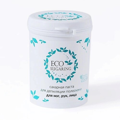 ECOSUGARING Сахарная паста МЯГКАЯ для ног, рук, лица полосками 330