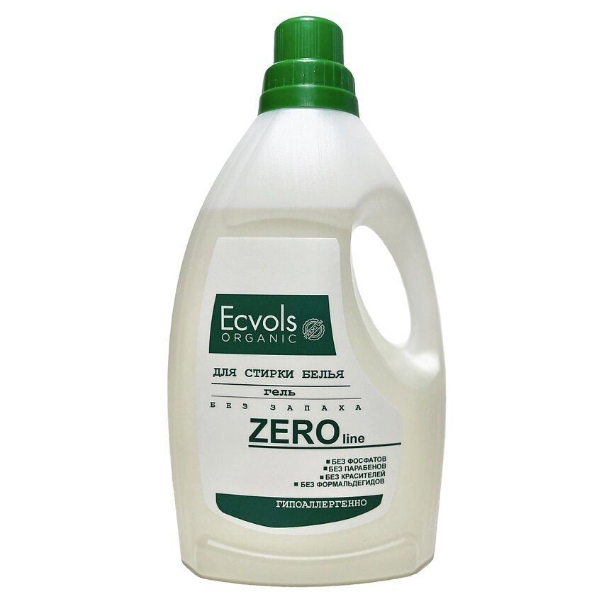 ECVOLS Гель для стирки белья  без отдушки, без запаха, гипоаллергенный, ZERO 950 от компании Admi - фото 1