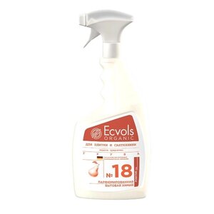 ECVOLS Средство для чистки сантехники и плитки с эфирными маслами Груша,18 750