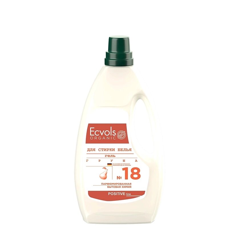 ECVOLS Универсальный гель для стирки смягчающий с эфирным маслом груши  №18 950.0 от компании Admi - фото 1