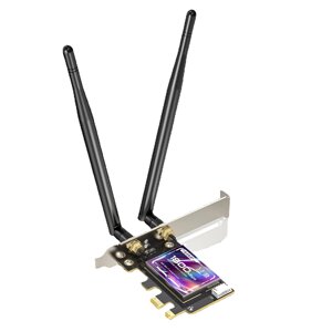 EDUP WiFi6 Wireless Wifi Адаптер сетевой карты 2,4G/5G Dual Стандарты AX1800 bluetooth-совместимый адаптер 5,2 WiFi 6 дл