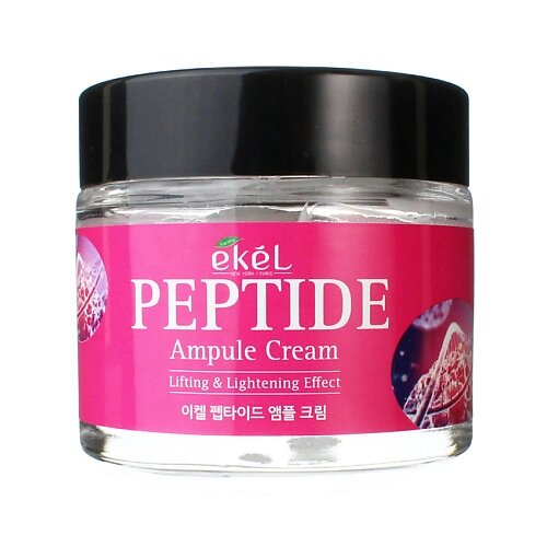 EKEL Крем для лица с Пептидами Ампульный Против морщин Ampule Cream Peptide 70.0