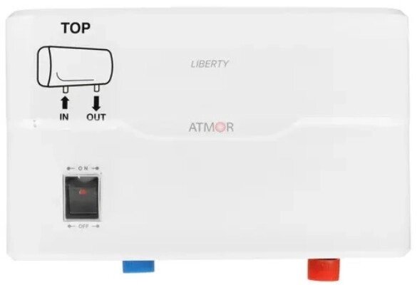 Электрический проточный водонагреватель 3,5 кВт Atmor от компании Admi - фото 1