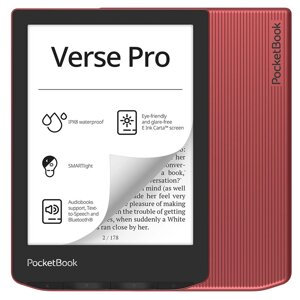 Электронная книга PocketBook РВ634 Verse Pro Red PB634-3-WW