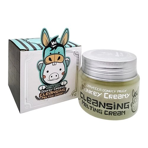 ELIZAVECCA Крем для лица очищающий Donkey Creamy Cleansing Melting Cream от компании Admi - фото 1