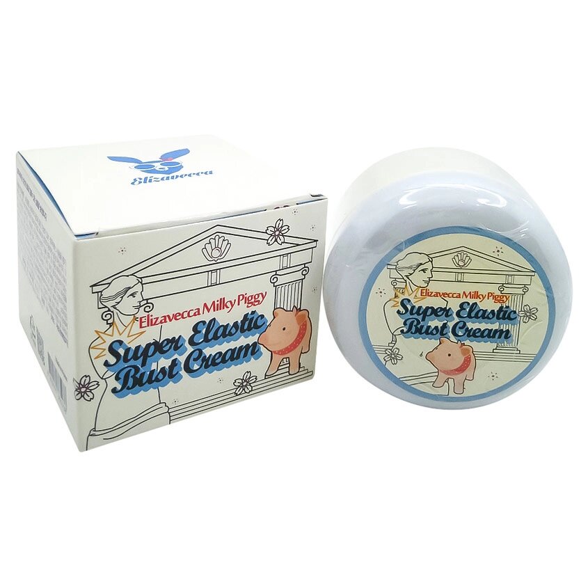 ELIZAVECCA Крем для упругости бюста массажный Super Elastic Bust Cream от компании Admi - фото 1