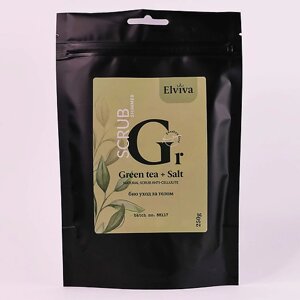 ELVIVA Скраб для тела "Green tea and Salt" 250.0