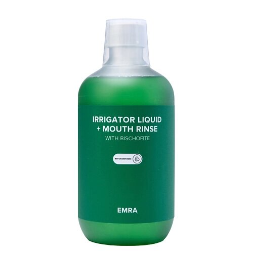 EMRA Жидкость для ирригатора и ополаскиватель для полости рта со вкусом мяты и эвкалипта 500.0 от компании Admi - фото 1
