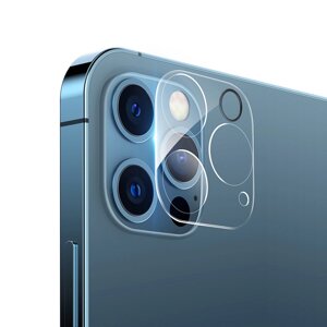 ENKAY для iPhone 12 Pro 3D Ультратонкий против царапин HD Прозрачный Soft Телефон из закаленного стекла камера Объектив
