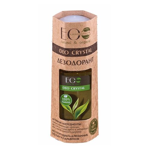 EO laboratorie дезодорант для тела DEO crystal "кора дуба и зеленый чай" 50