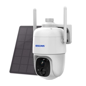 ESCAM G24 3MP WiFi IP камера с 5W Солнечная Панель Intelligent Night Vision PIR Alarm APP Notifications Push Two-way Int