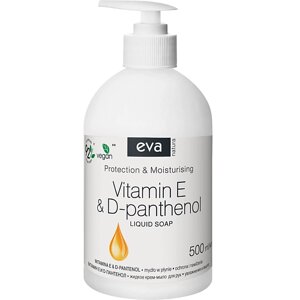 EVA NATURA Жидкое крем-мыло для рук "Витамин Е и Д-пантенол" 500.0