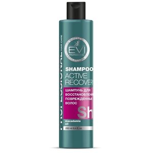 EVI PROFESSIONAL Шампунь "Активное восстановление" для поврежденных волос Professional Salon Hair Care Shampoo Acive Recovery