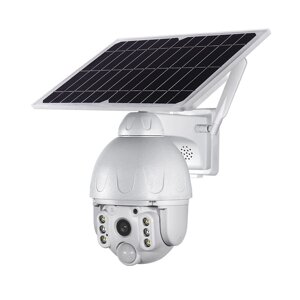 Европейская версия SECTEC 4G Солнечная камера На открытом воздухе 1080P HD Интеллектуальная камера PIR Обнаружение челов