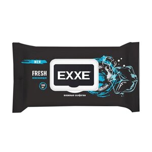 EXXE Влажные салфетки Men Fresh 100