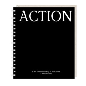 Ежедневник «Action is the»