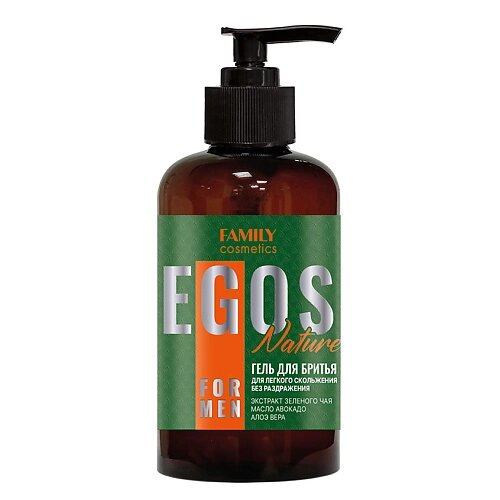 FAMILY COSMETICS Гель для бритья Nature серии EGOS for men 285.0 от компании Admi - фото 1