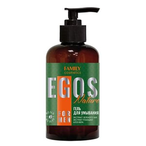 Family cosmetics гель для умывания nature серии EGOS for men 285.0